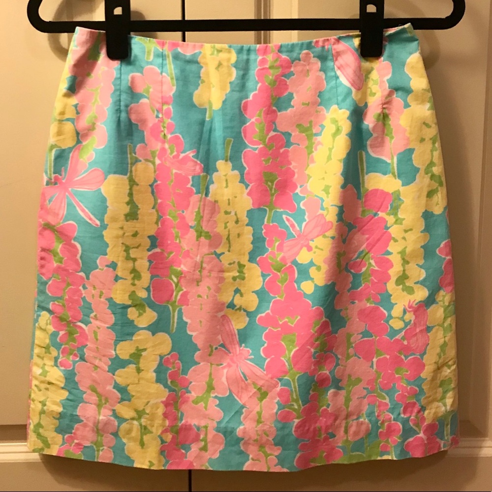 Lilly Pulitzer Snappy Dragonfly Skirt